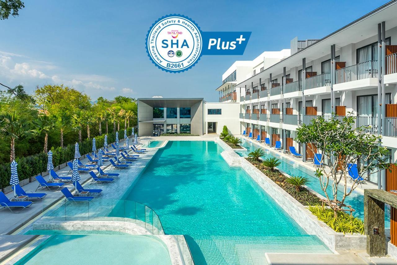 Seabed Grand Hotel Phuket - Sha Extra Plus Exteriör bild The logo of the Thailand SHA Plus certification