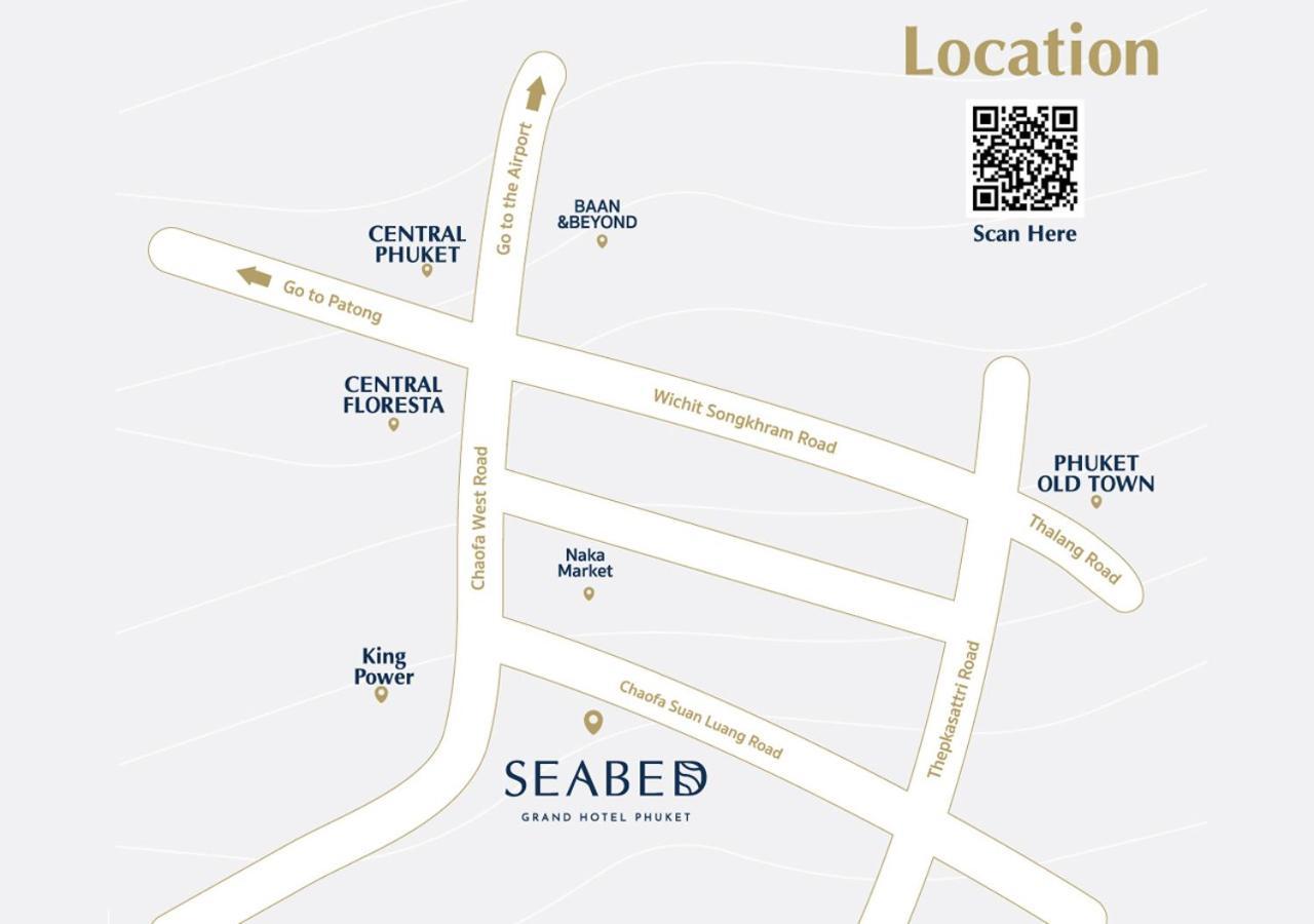 Seabed Grand Hotel Phuket - Sha Extra Plus Exteriör bild Location of Seabees