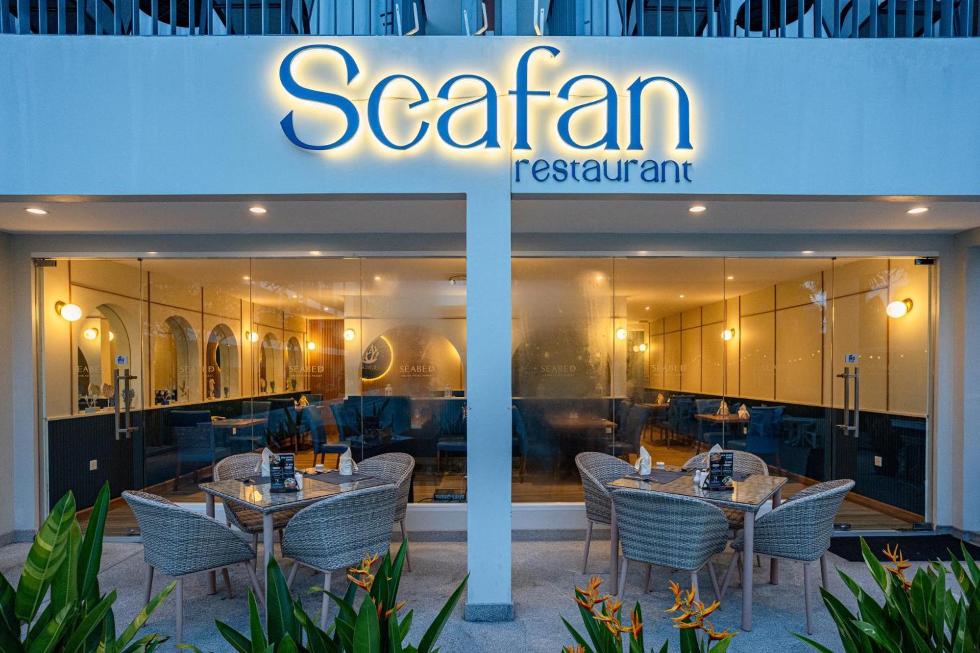 Seabed Grand Hotel Phuket - Sha Extra Plus Exteriör bild Seafan Restaurant